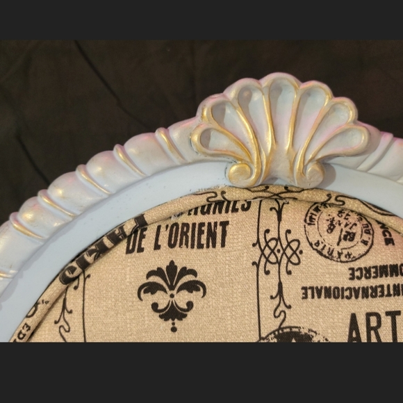 Statement Chair / Blue Louis XV Style Accent Piece - Picture 8 of 10